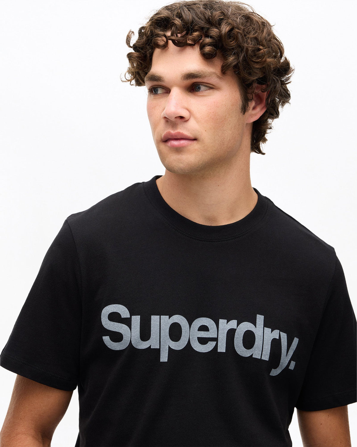 Core Logo Graphic Tee | Black