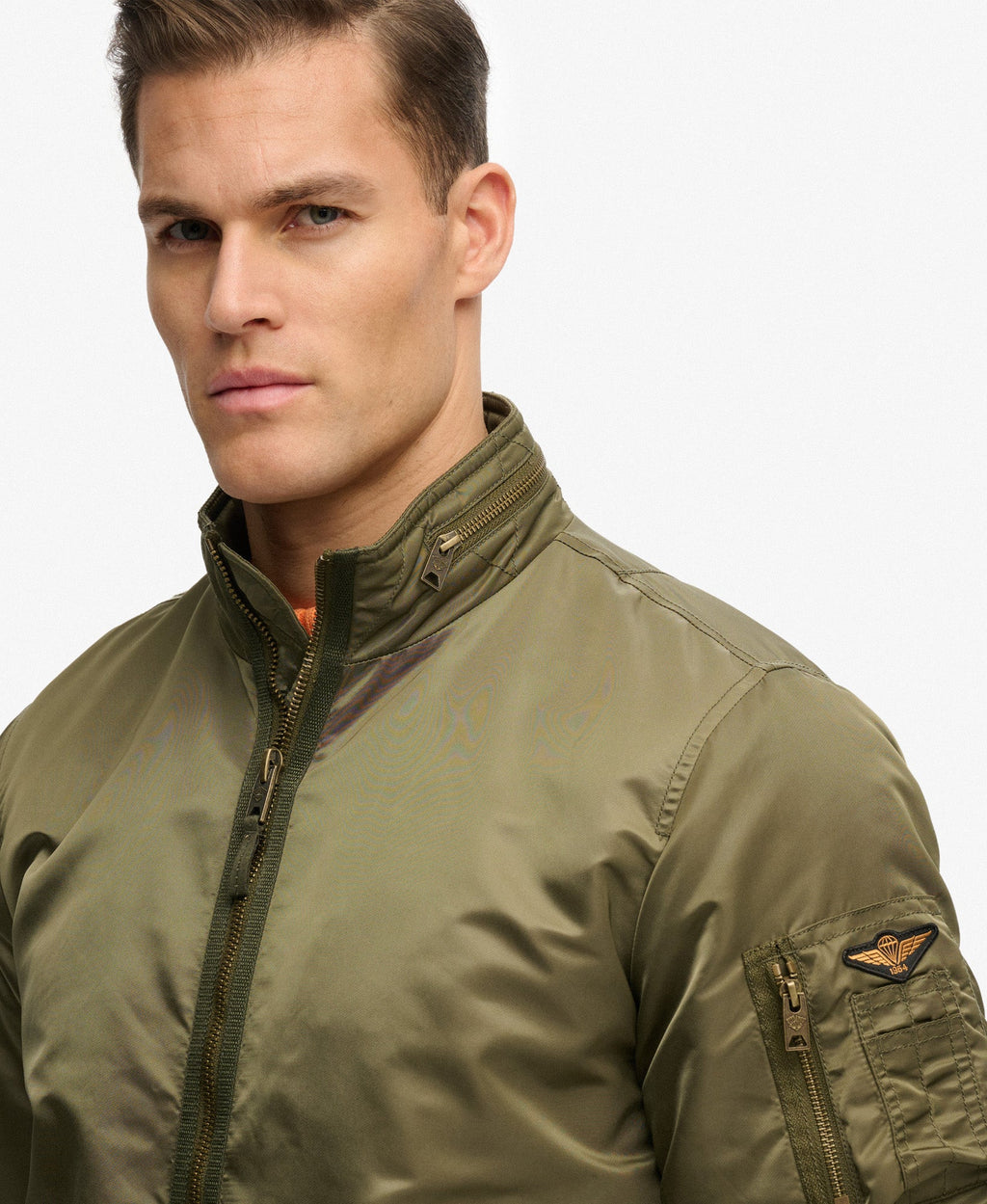 Ma1 Bomber Jacket | Olive Night Green