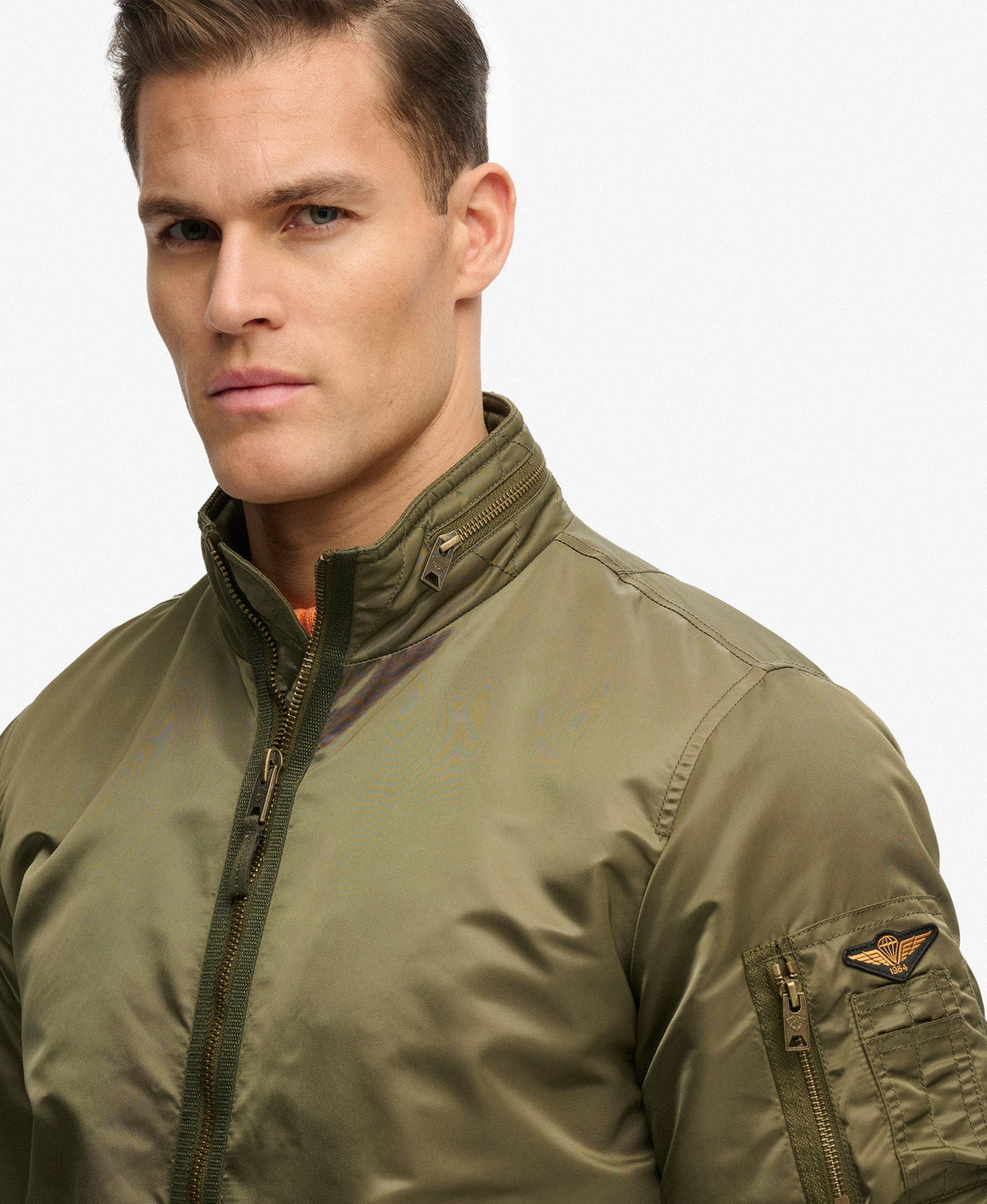 Ma1 Bomber Jacket | Olive Night Green