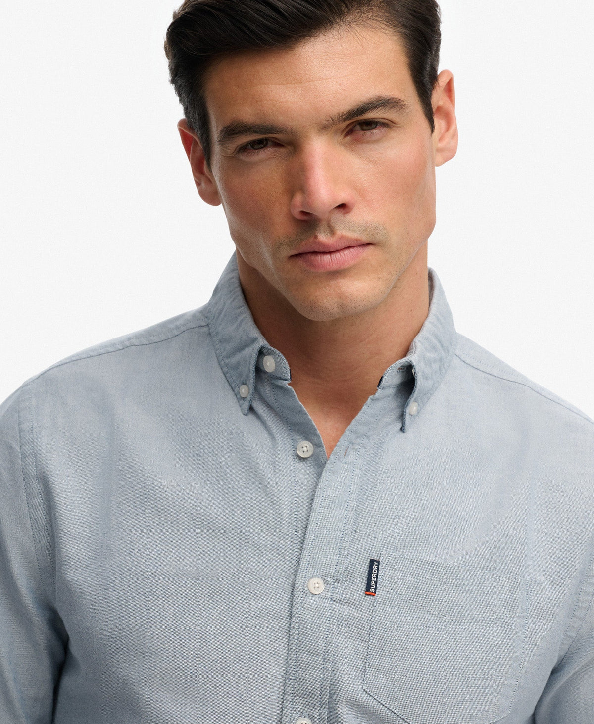 Essentials Oxford Shirt | Deep Blue Chambray