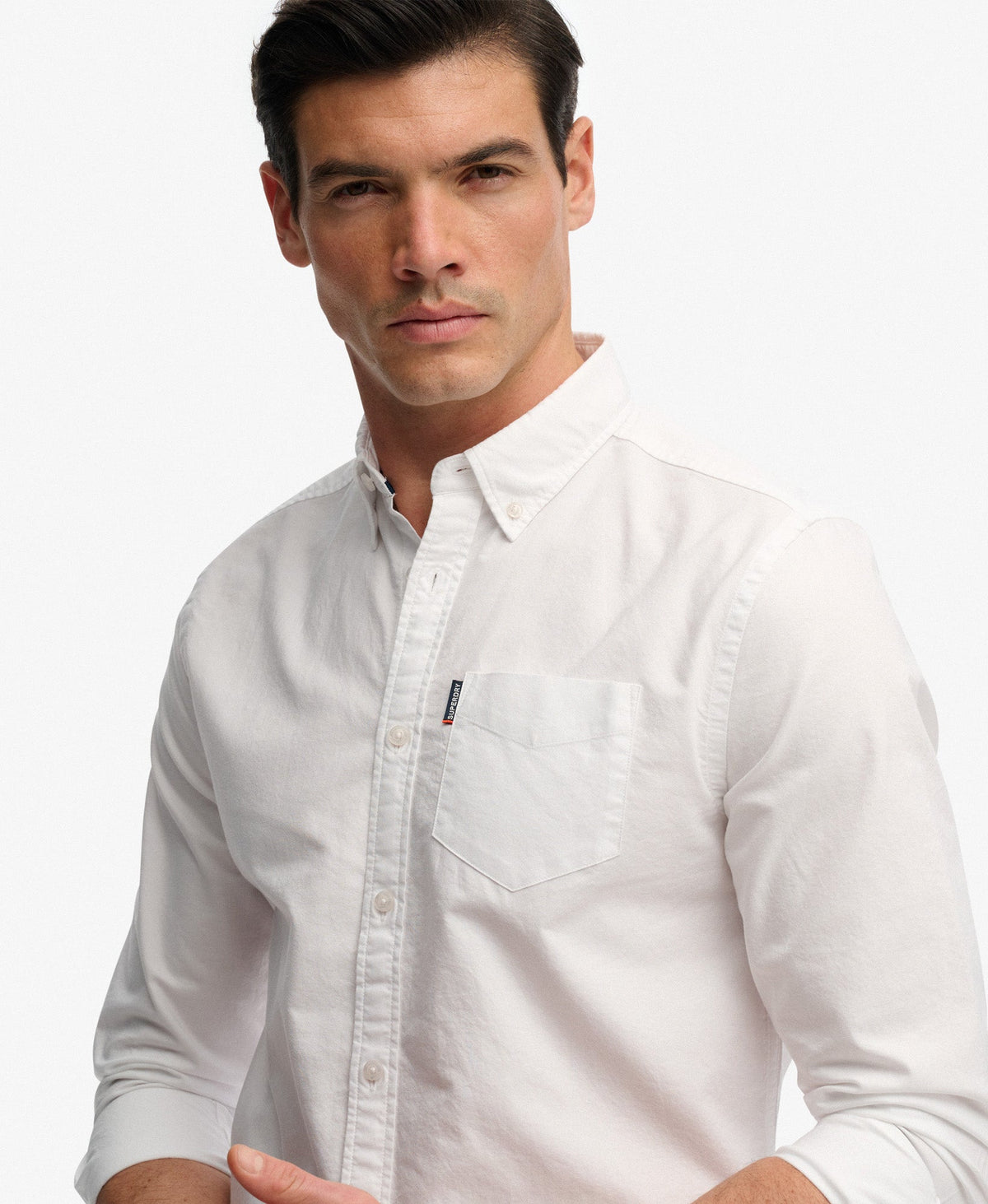 Essentials Oxford Shirt | Optic White Oxford