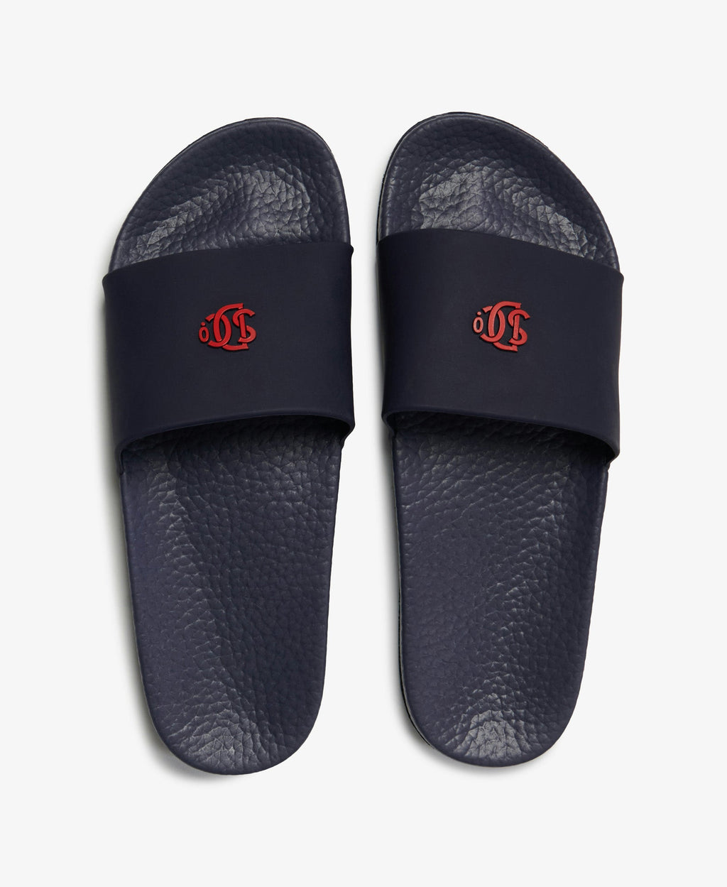 Sd &amp; Co Pool Slide | Atlantic Navy/Flare Red