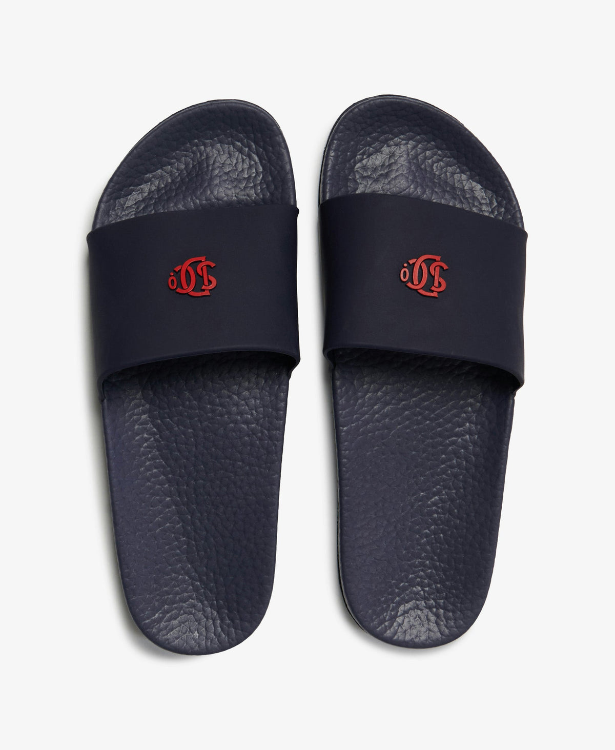 Sd &amp; Co Pool Slide | Atlantic Navy/Flare Red