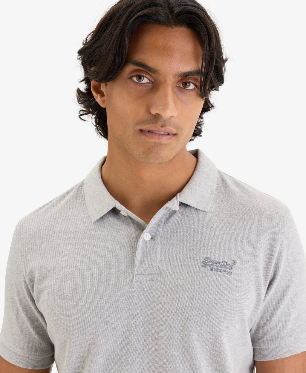 Classic Pique Polo | Vintage Sweat Grey Marle