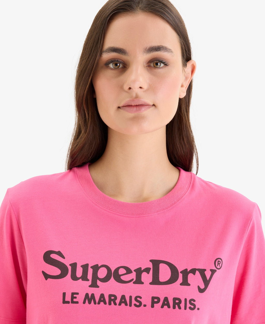Venue Metallic Graphic Tee | Punk Pink