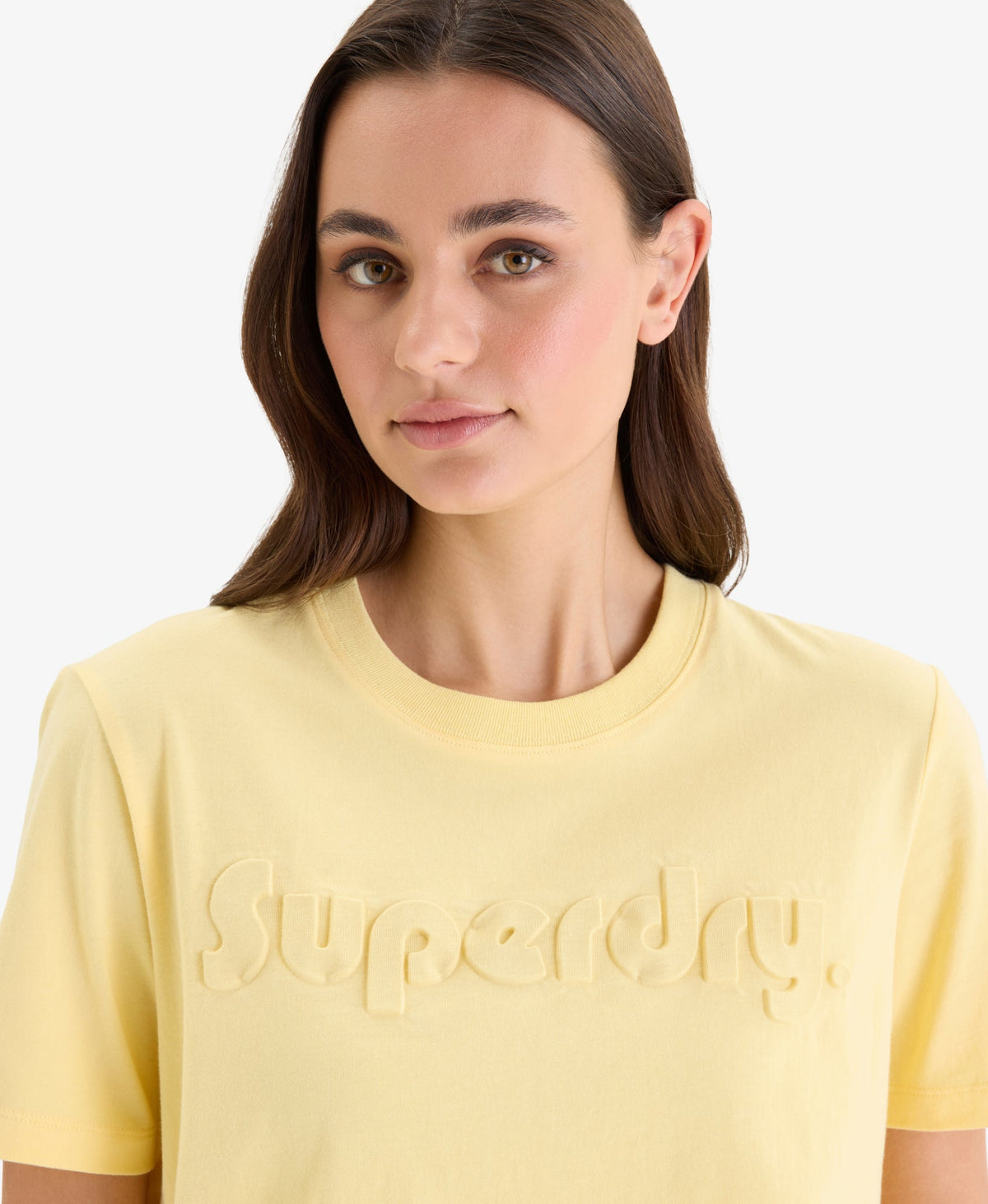 Embossed Logo Graphic Tee | Island Yellow