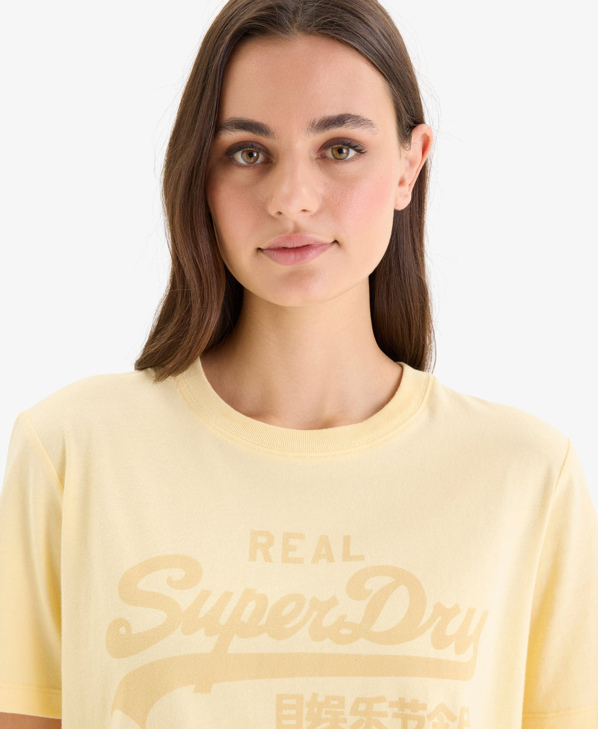 Vintage Logo Relaxed Tee | Double Cream