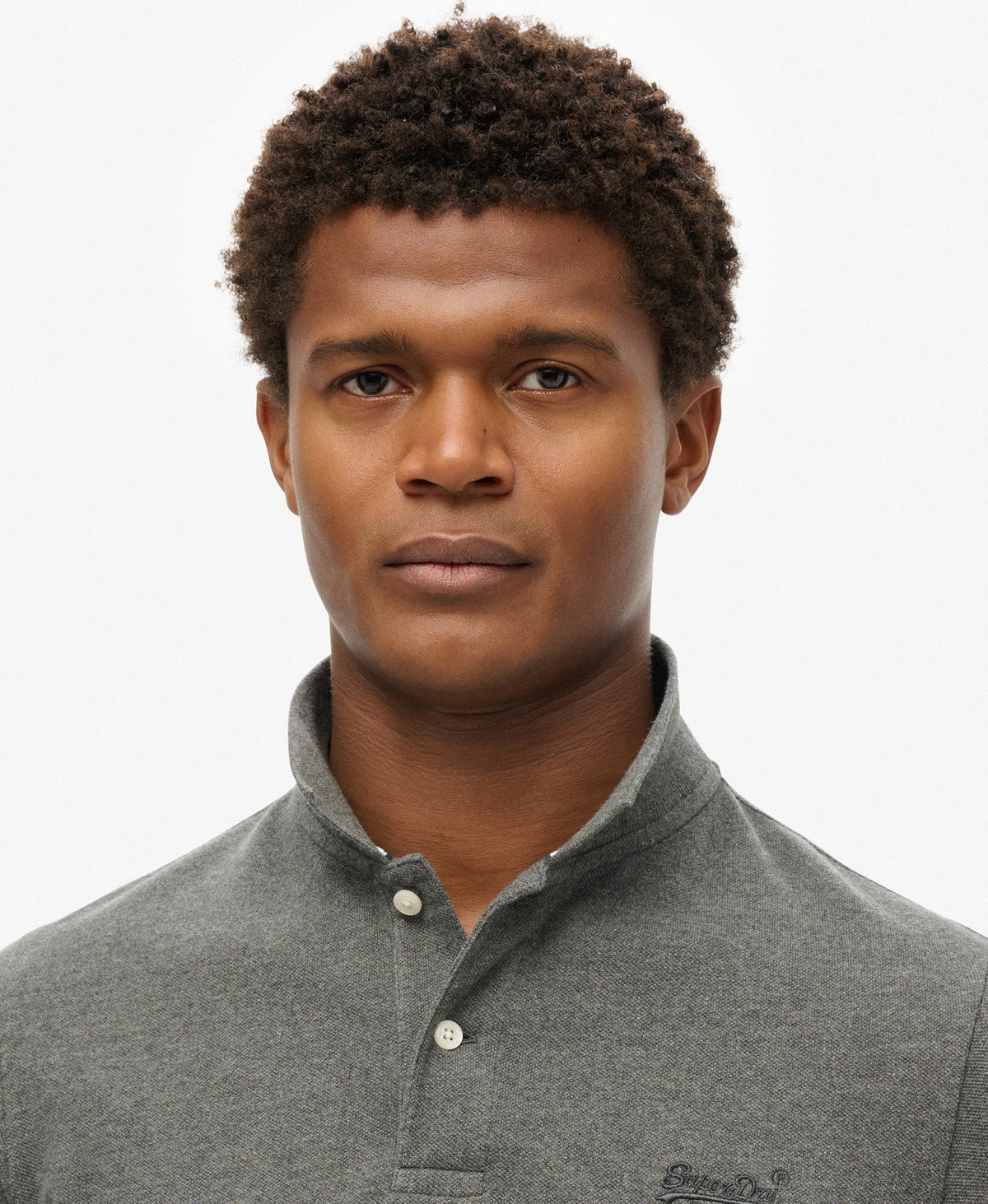 Classic Pique Polo | Rich Charcoal Marle