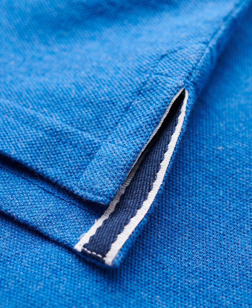 Classic Pique Polo | Varsity Blue Marle
