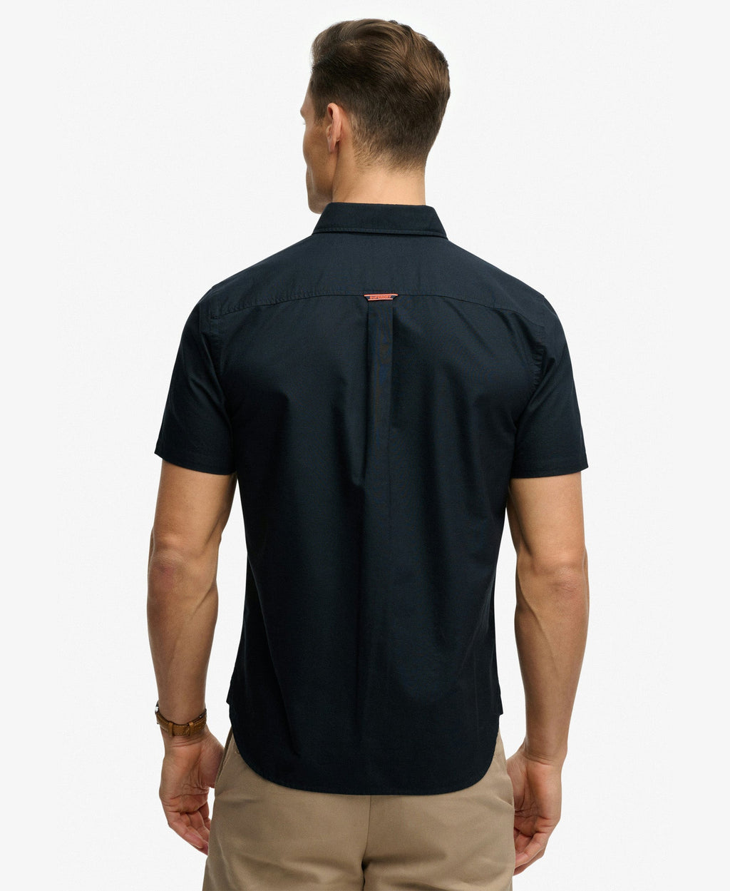 Oxford Short Sleeve Shirt | Eclipse Navy