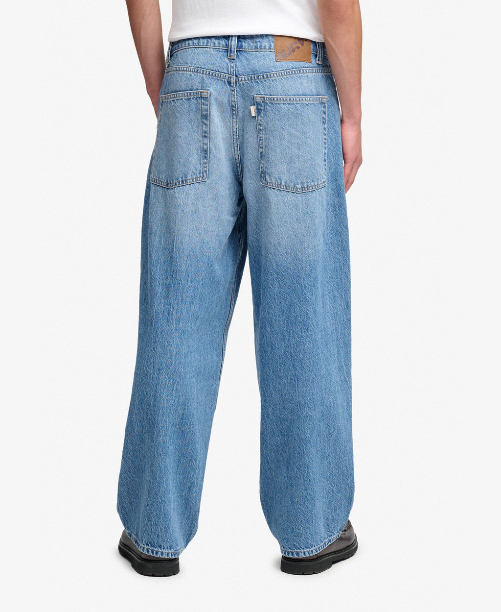 Oversized Rigid Washed Jean | Fairfield Light Blue 32