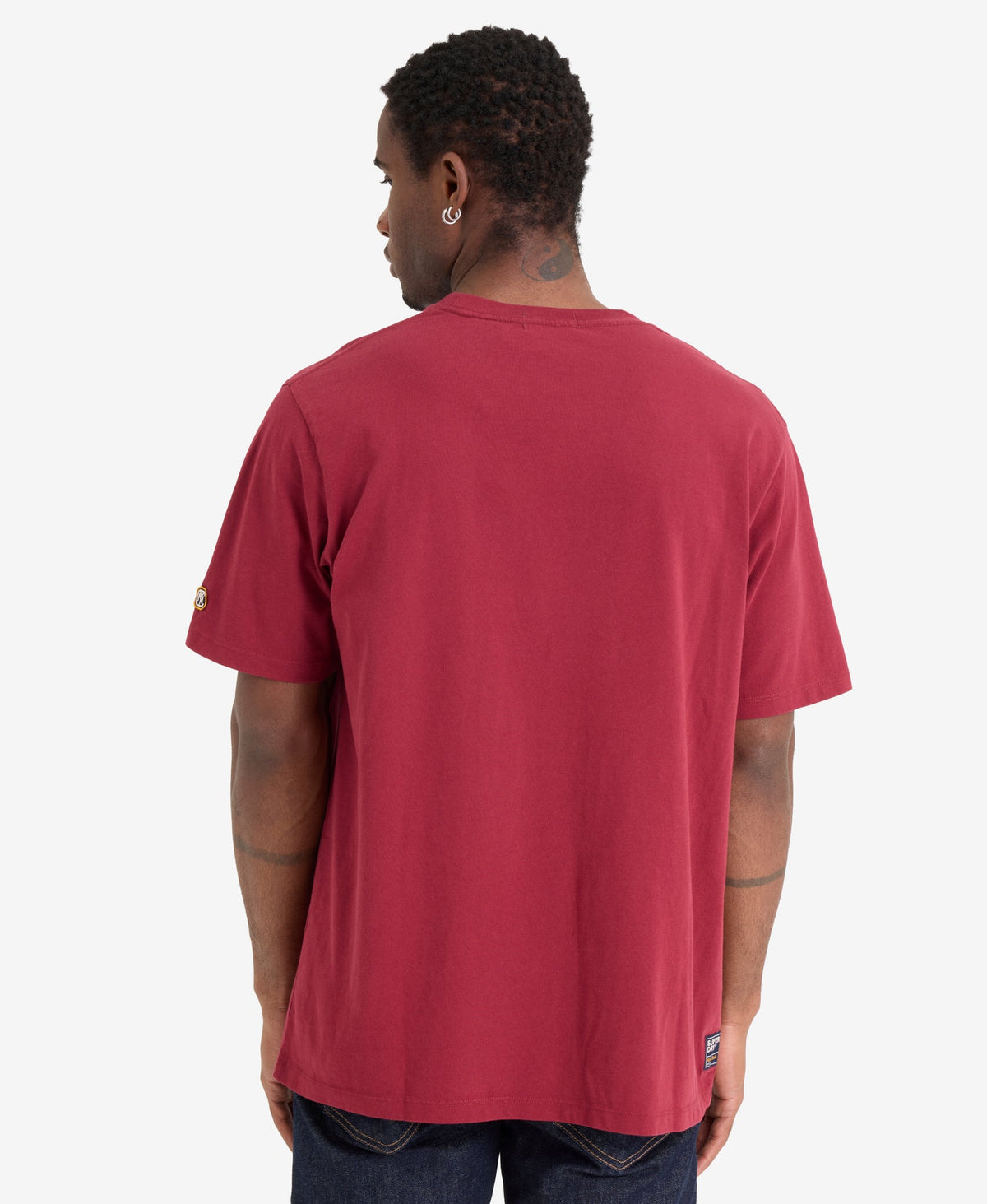 Athletic Club Tee | Bordeaux Red