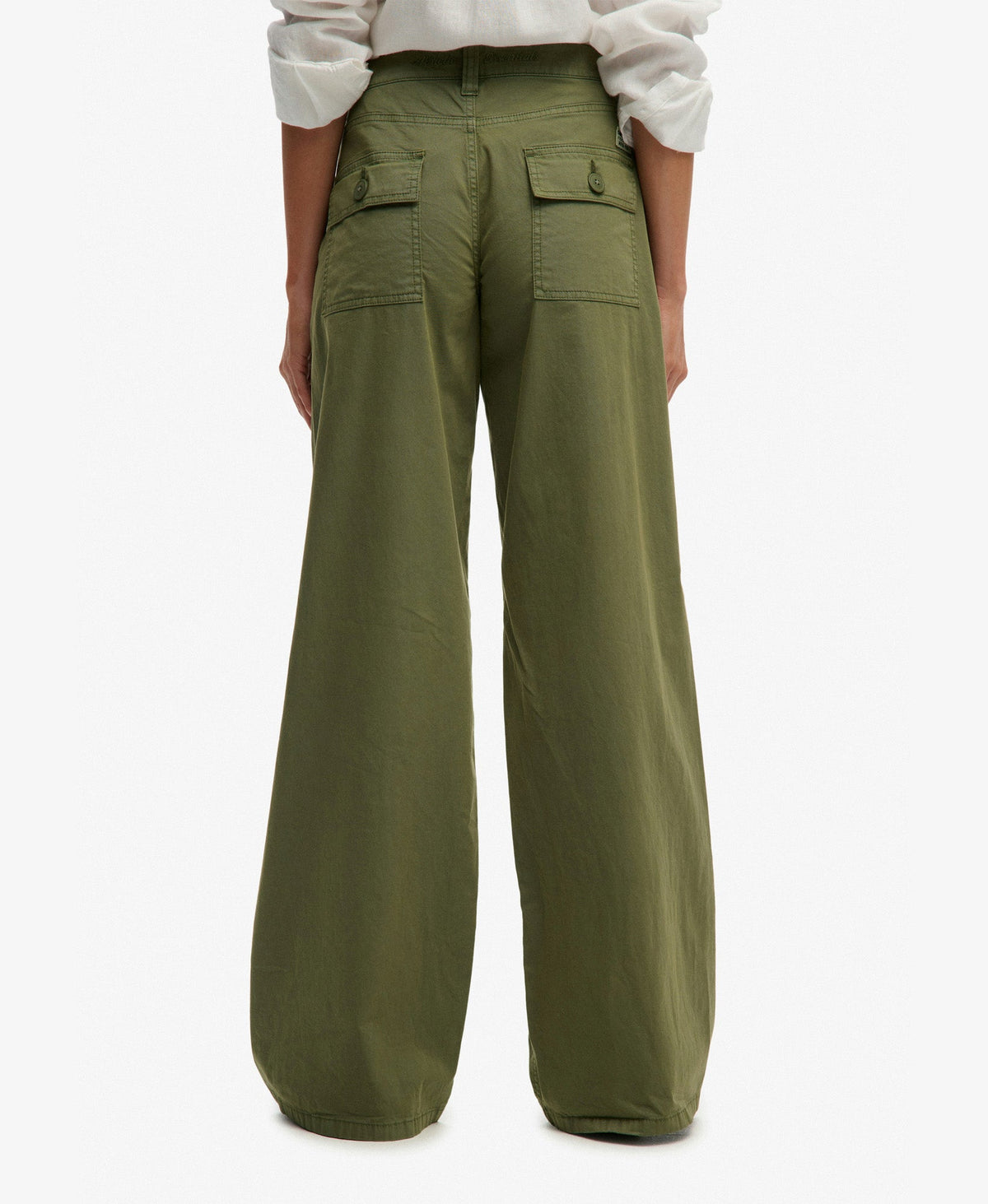 Baggy Cargo Pant | Olive Khaki