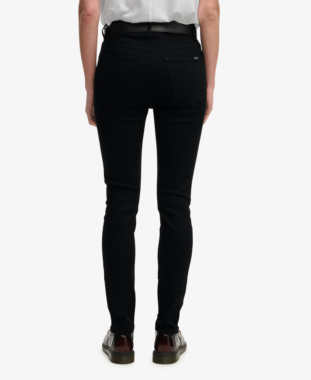 High Rise Skinny Jean | Black 30