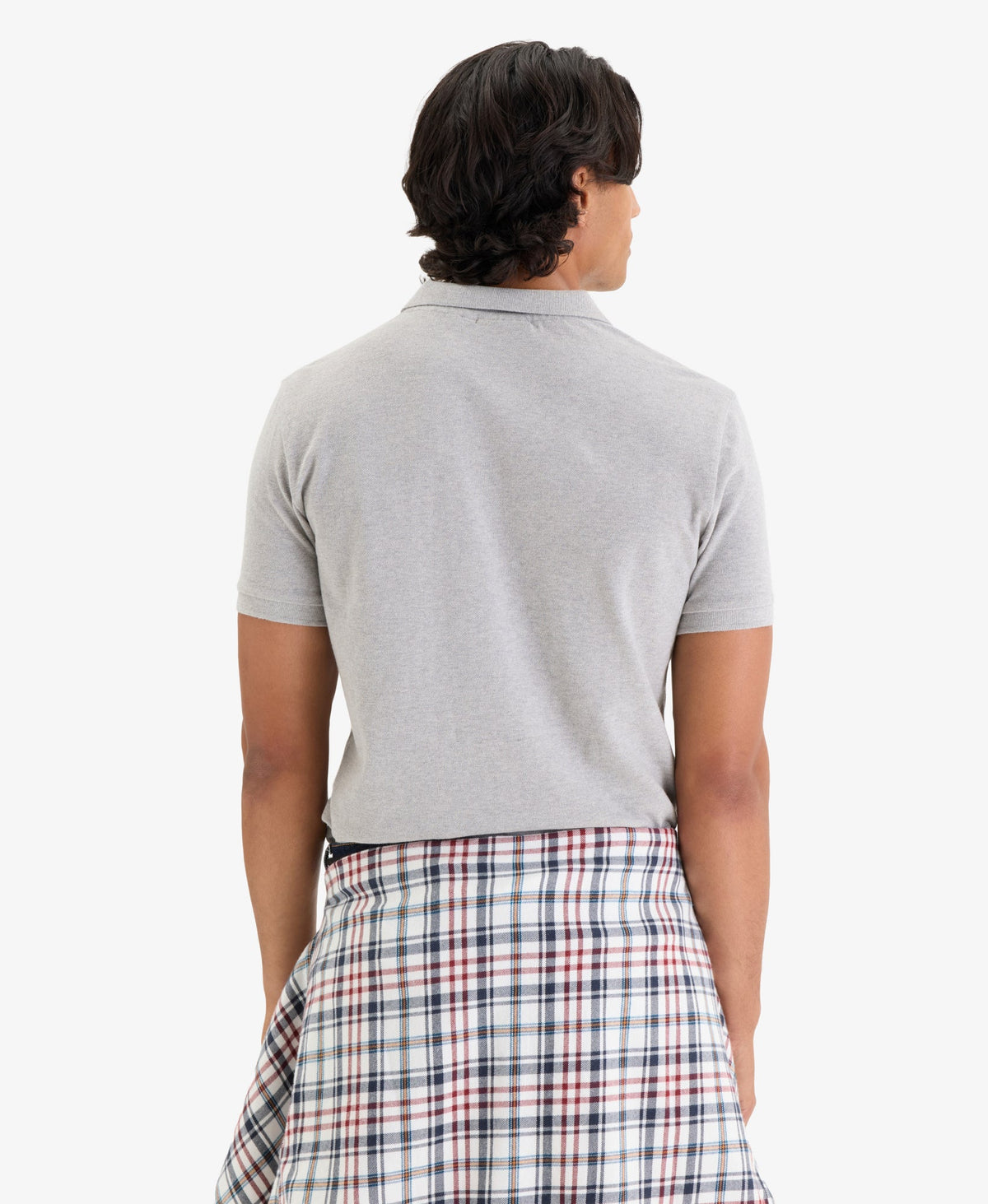 Classic Pique Polo | Vintage Sweat Grey Marle