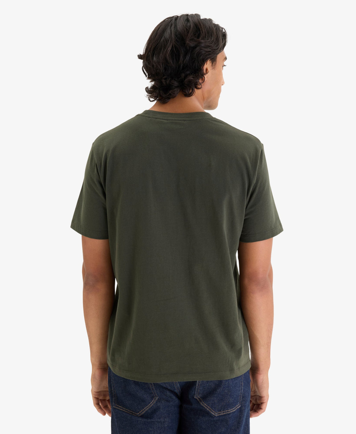 Vintage Logo Chest Tee | Surplus Goods Olive Green