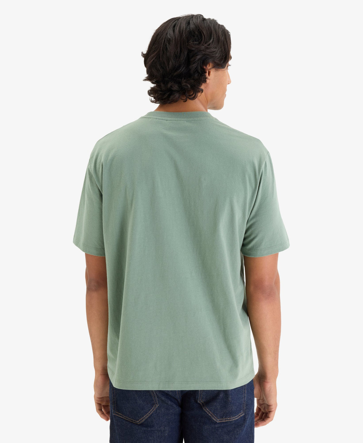 Micro Logo Tee | Laurel Khaki
