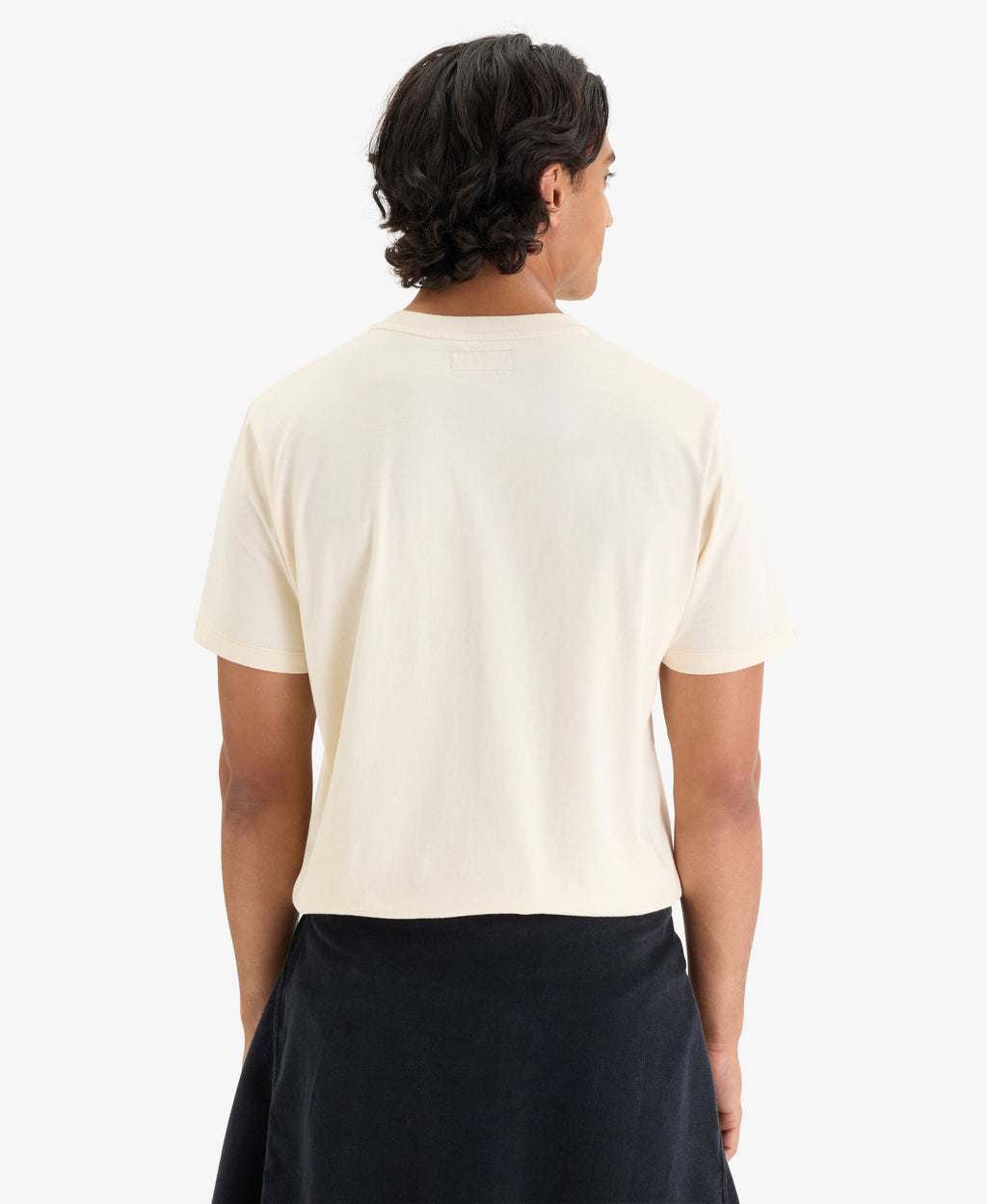Copper Label Chest Tee | Oatmeal Beige