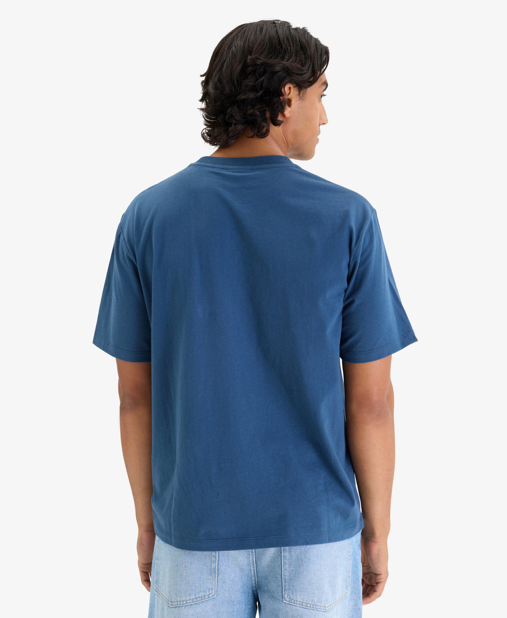 Movie Graphic Chest Tee | Insignia Blue
