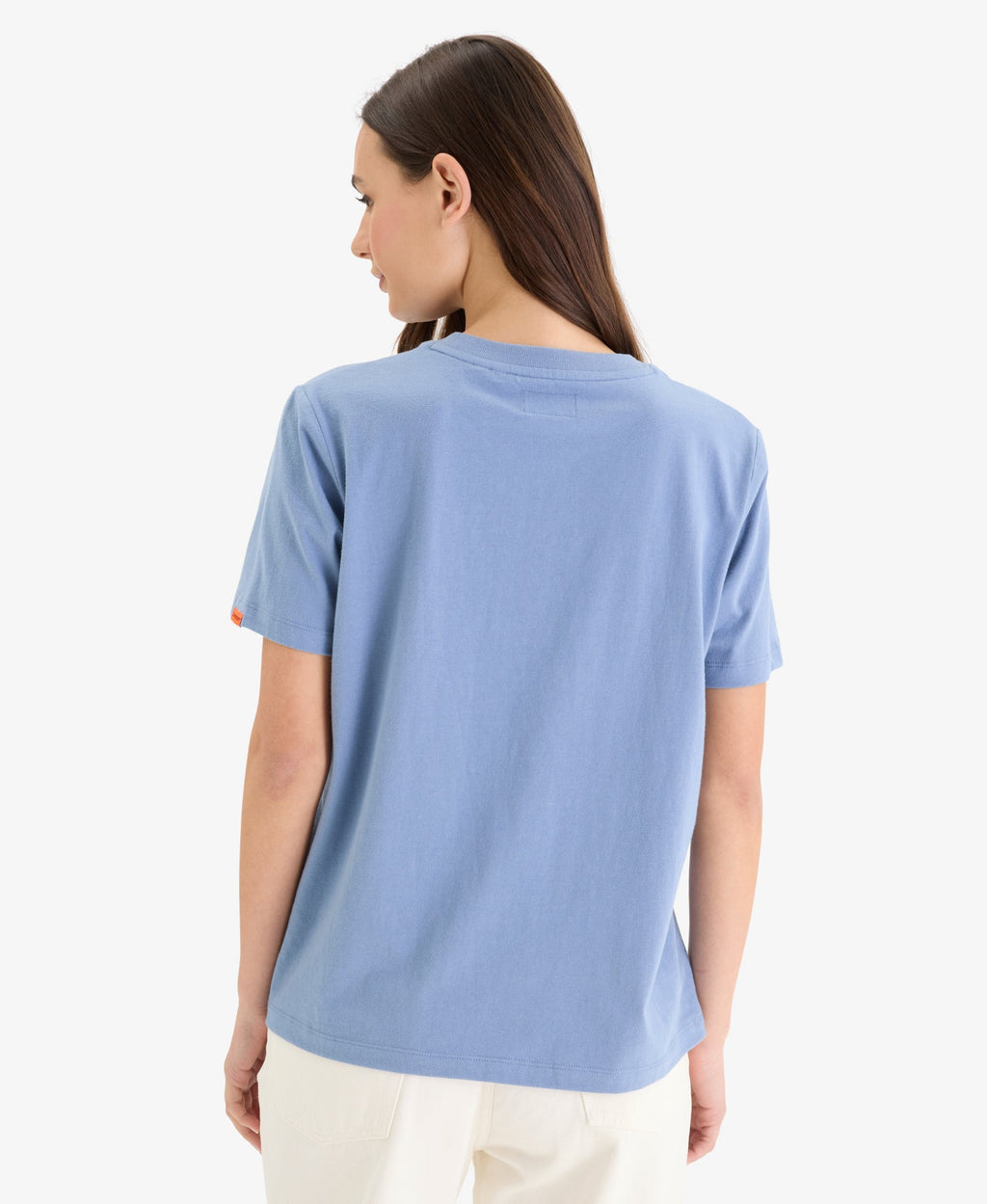 Venue Metallic Graphic Tee | Tidal Blue