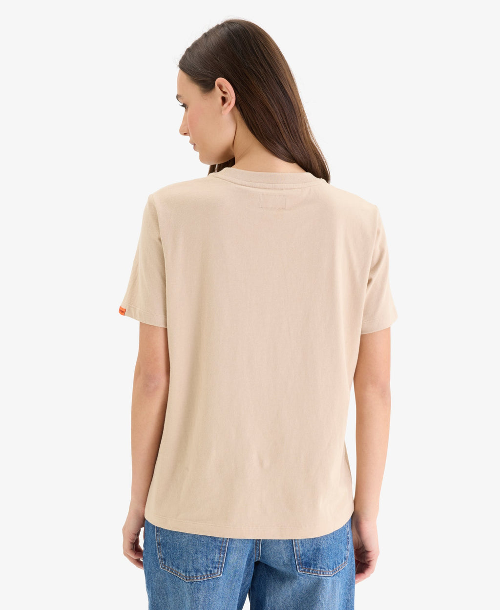 Venue Metallic Graphic Tee | Humis Beige