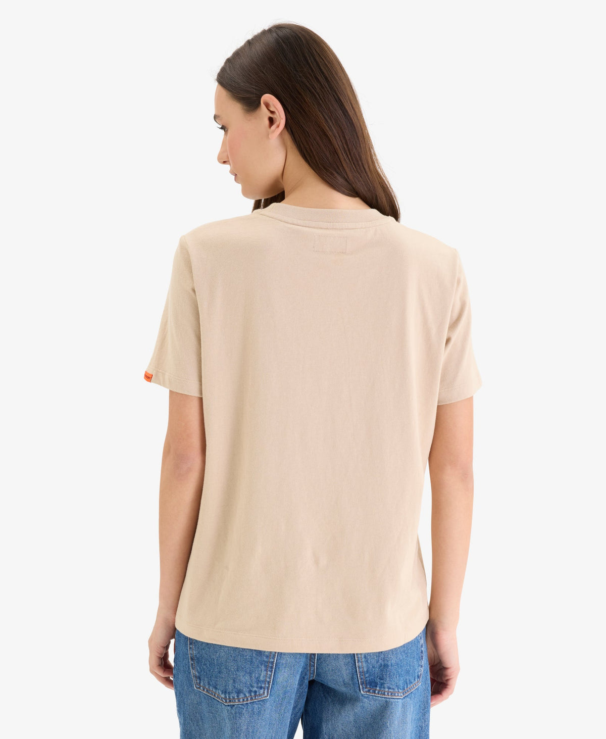 Venue Metallic Graphic Tee | Humis Beige