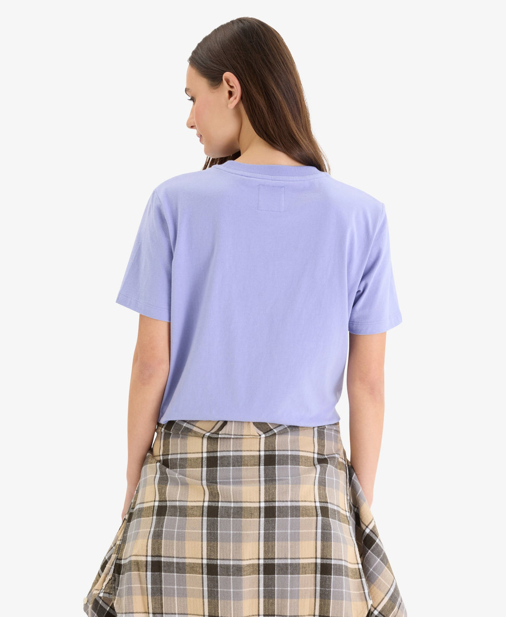 Embossed Logo Graphic Tee | Dull Purple