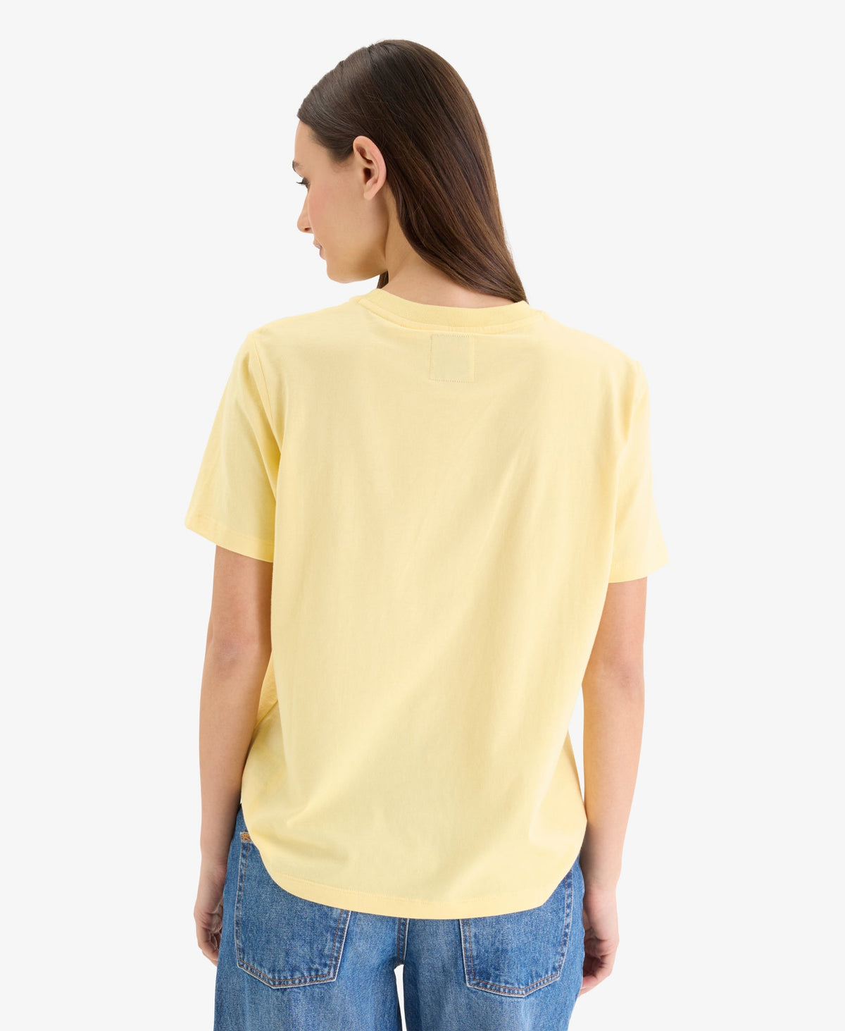 Embossed Logo Graphic Tee | Island Yellow