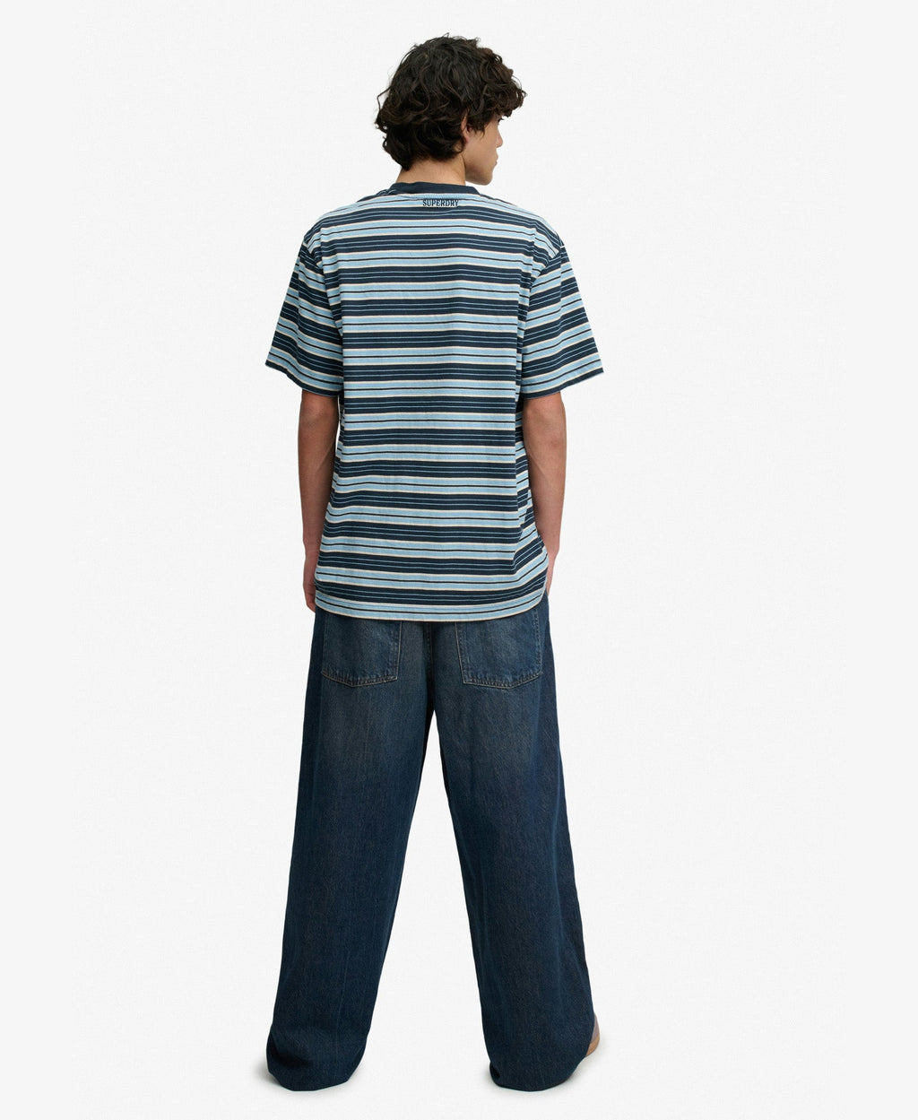 Oversized Rigid Washed Jean | Viper Vintage Indigo 32