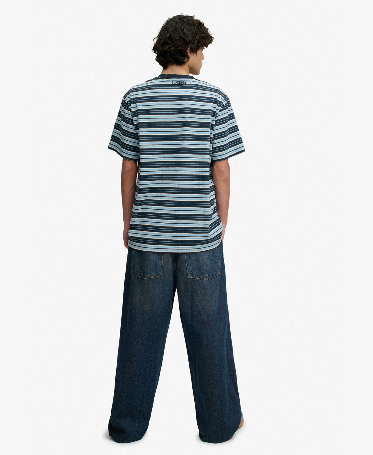 Oversized Rigid Washed Jean | Viper Vintage Indigo 32