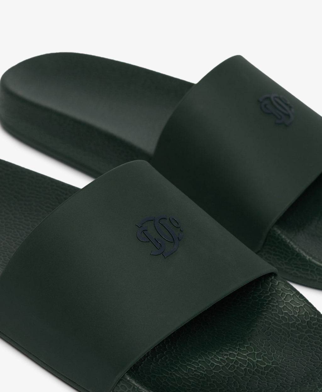 Sd &amp; Co Pool Slide | Forest Green/Atlantic Navy