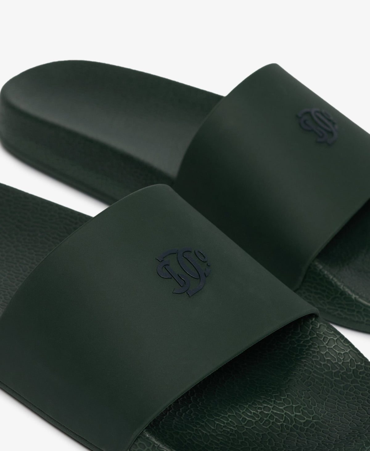 Sd &amp; Co Pool Slide | Forest Green/Atlantic Navy
