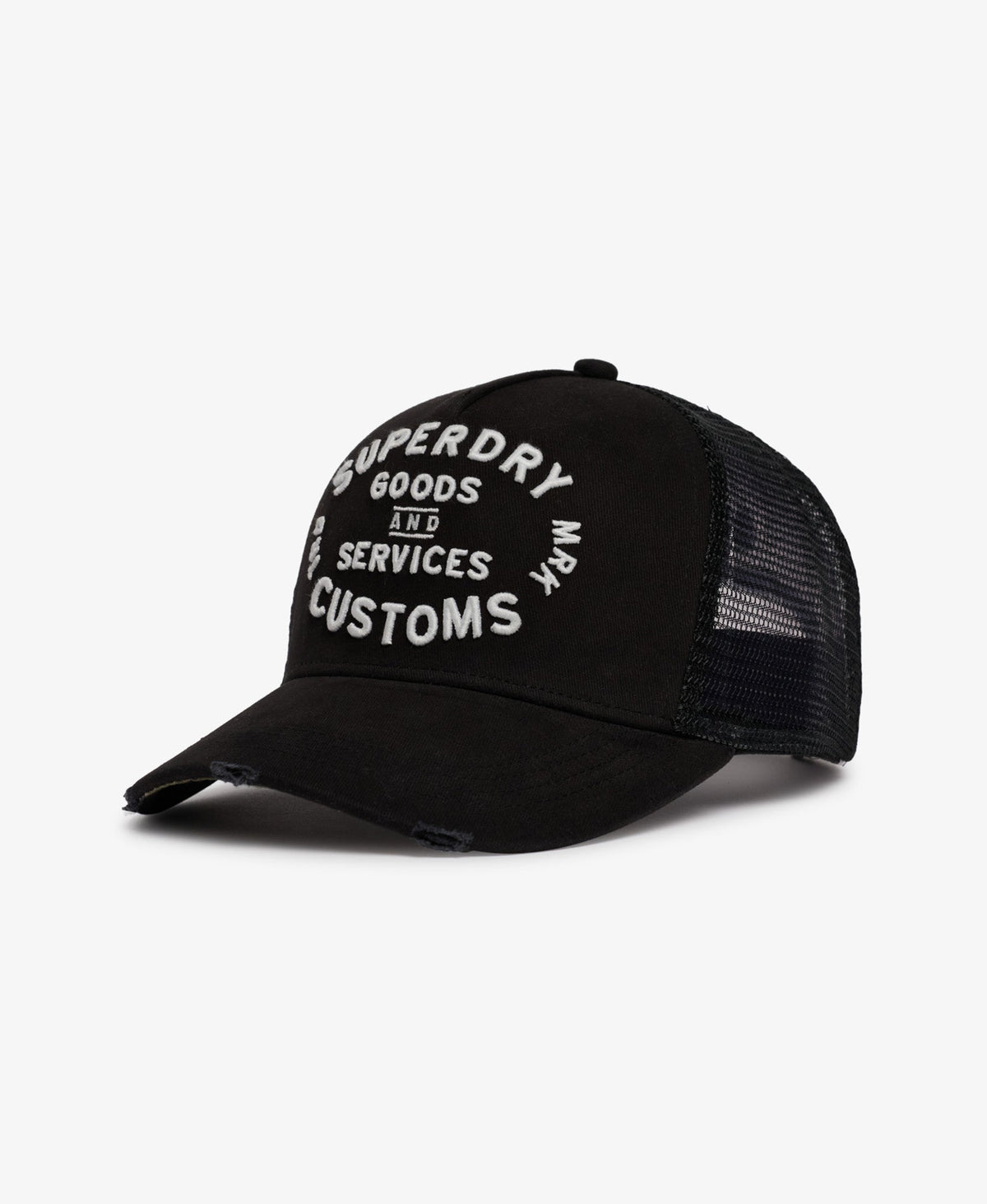Mesh Trucker Cap | Black/Black