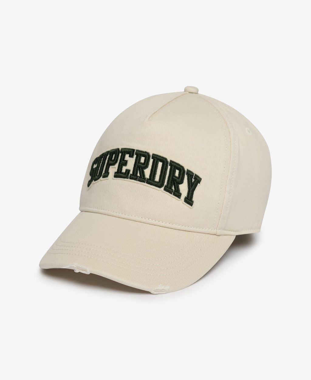 Varsity Logo Trucker Cap | Lighter Stone