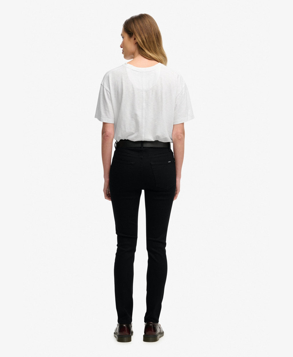 High Rise Skinny Jean | Black 30