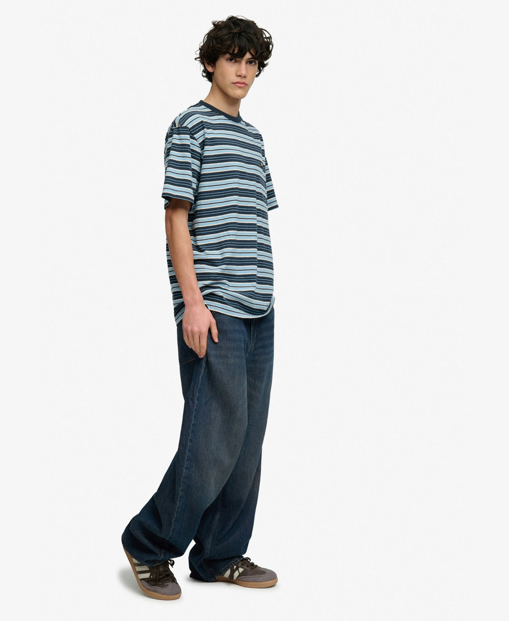 Oversized Rigid Washed Jean | Viper Vintage Indigo 32