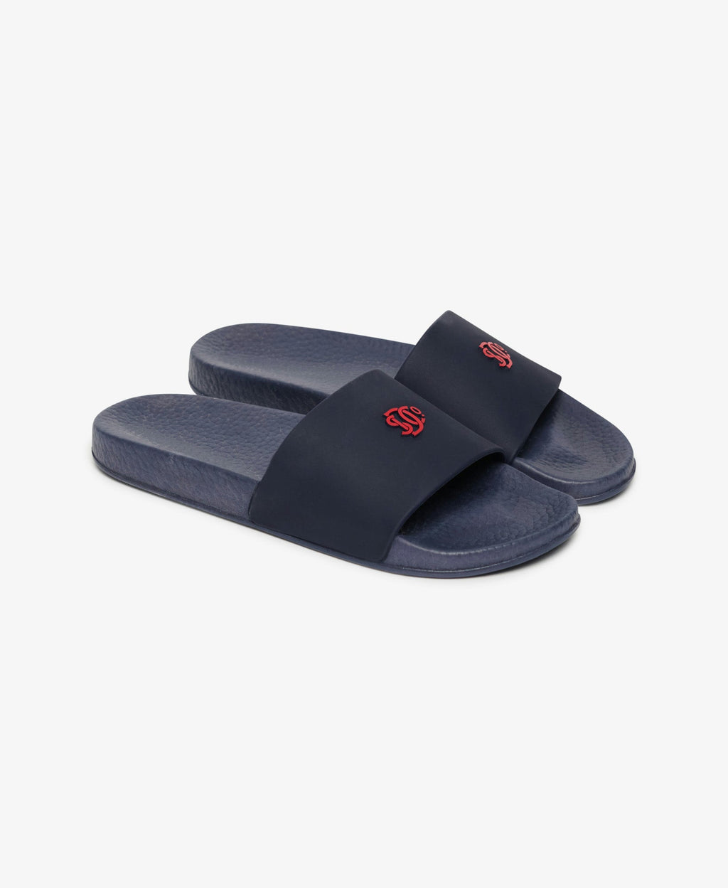 Sd &amp; Co Pool Slide | Atlantic Navy/Flare Red