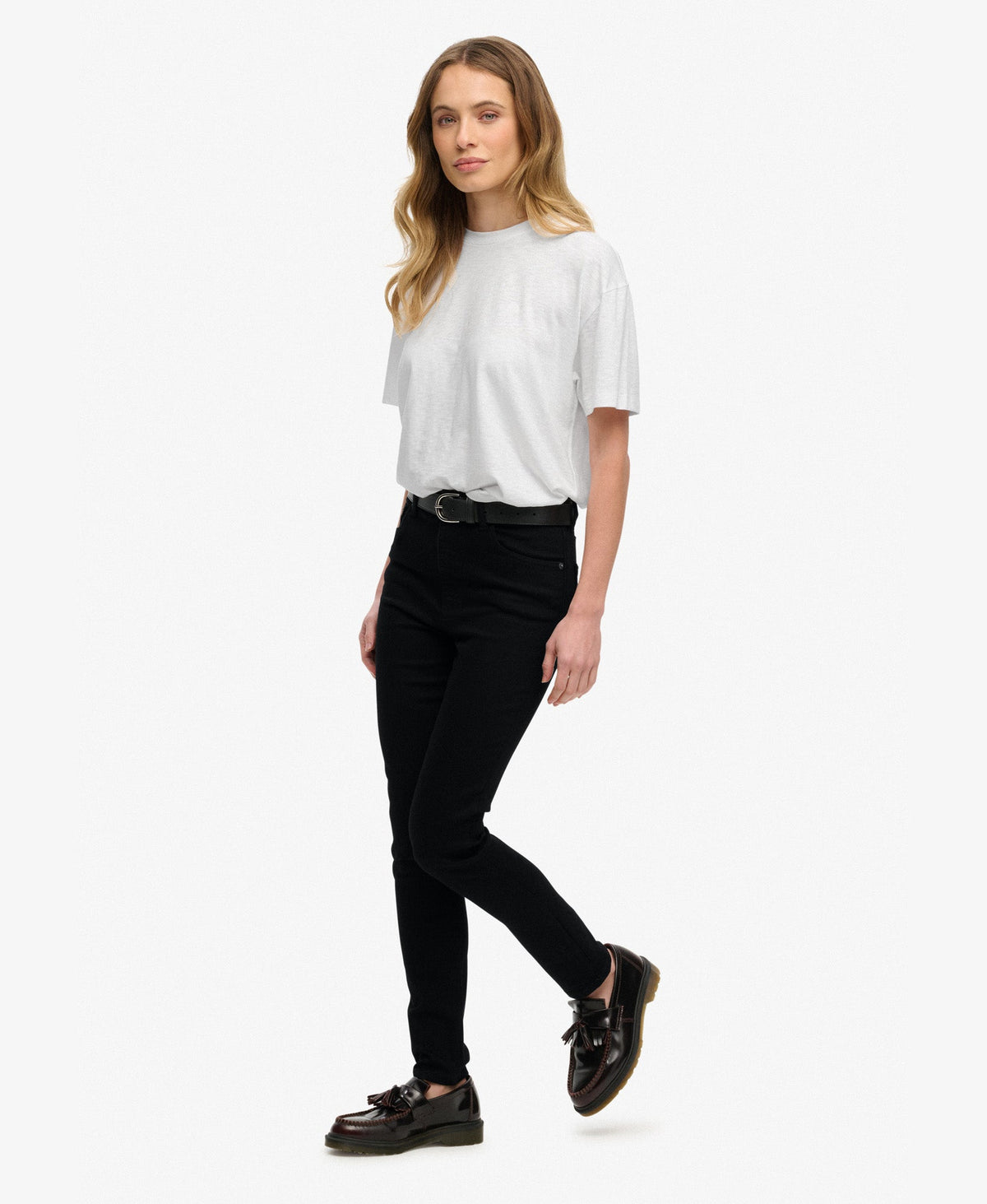 High Rise Skinny Jean | Black 30