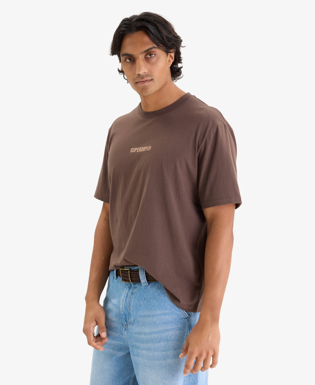Micro Logo Tee | Bracken Brown