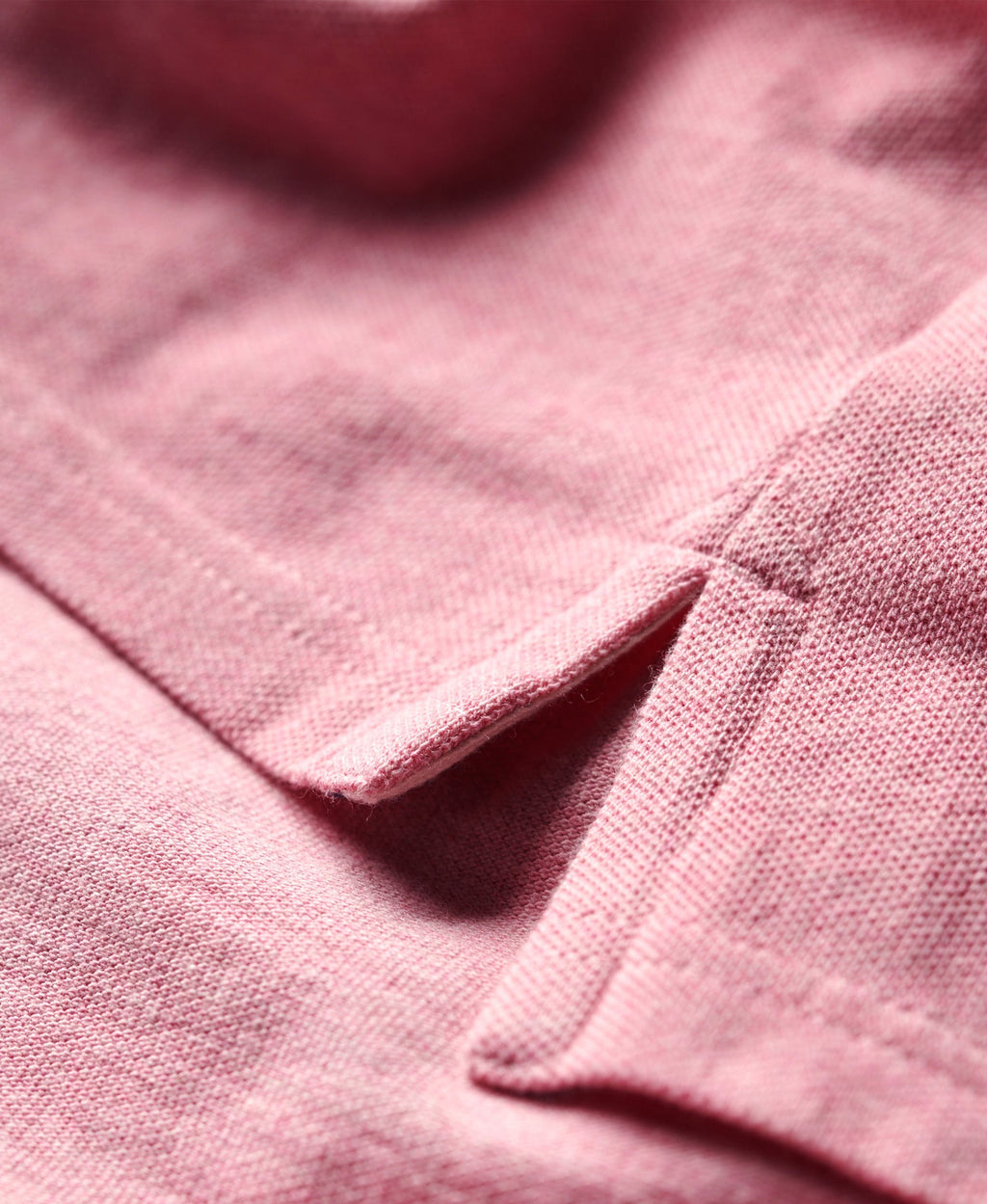 Classic Pique Polo | Light Pink Marle