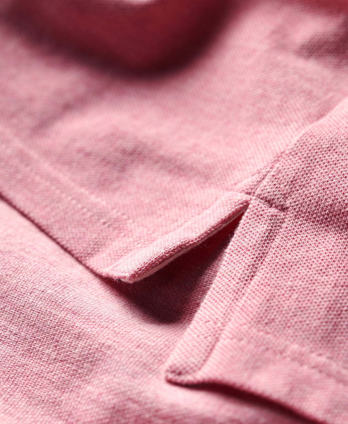 Classic Pique Polo | Light Pink Marle