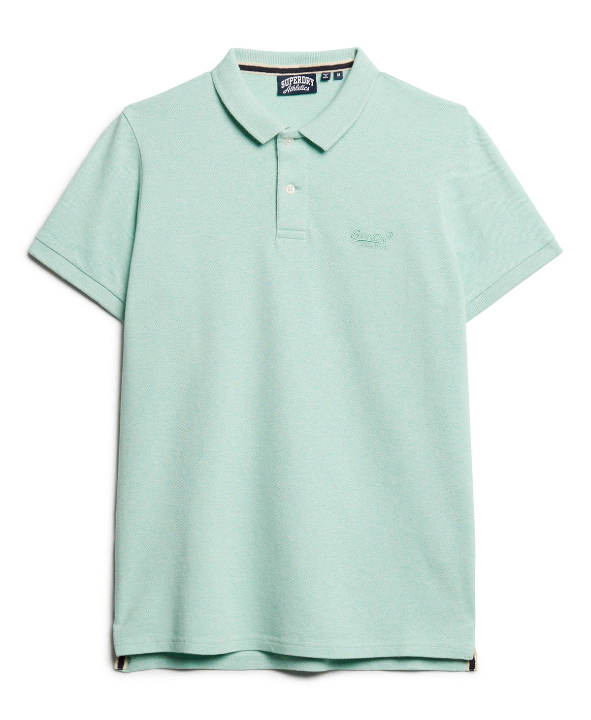 Classic Pique Polo | Light Mint Green Marle