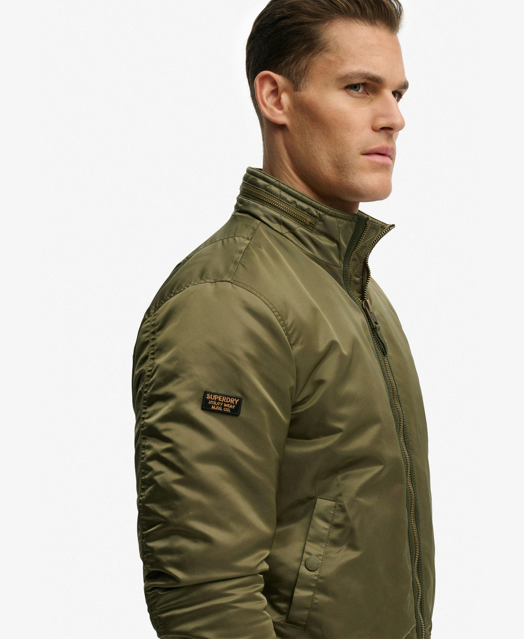 Ma1 Bomber Jacket | Olive Night Green