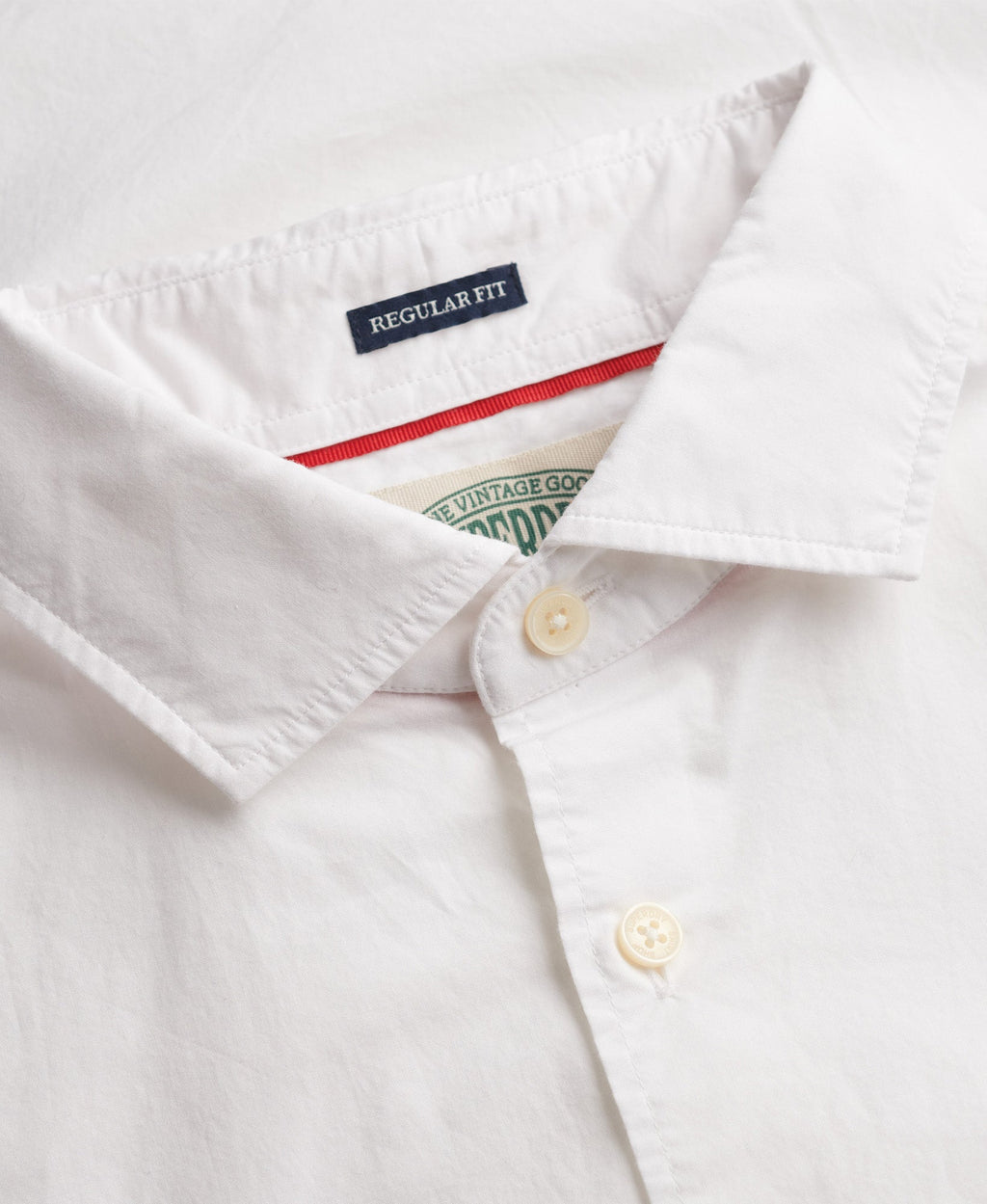 Cut Away Poplin Long Sleeve Shirt | Optic