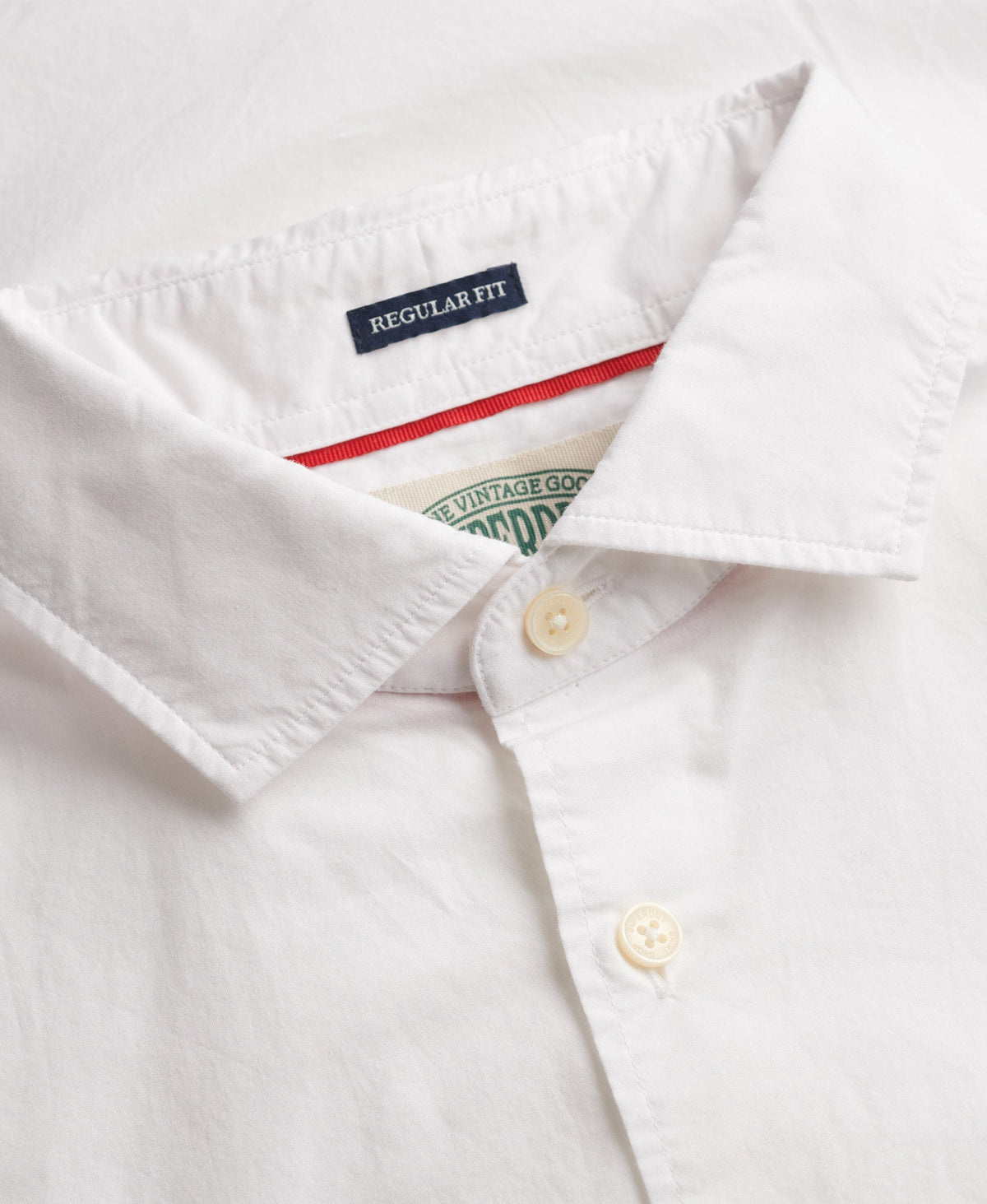 Cut Away Poplin Long Sleeve Shirt | Optic