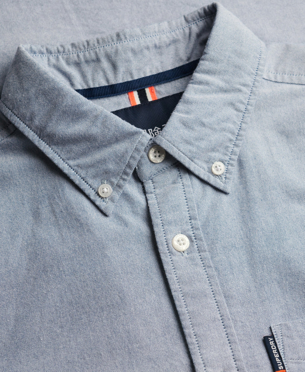Essentials Oxford Shirt | Deep Blue Chambray
