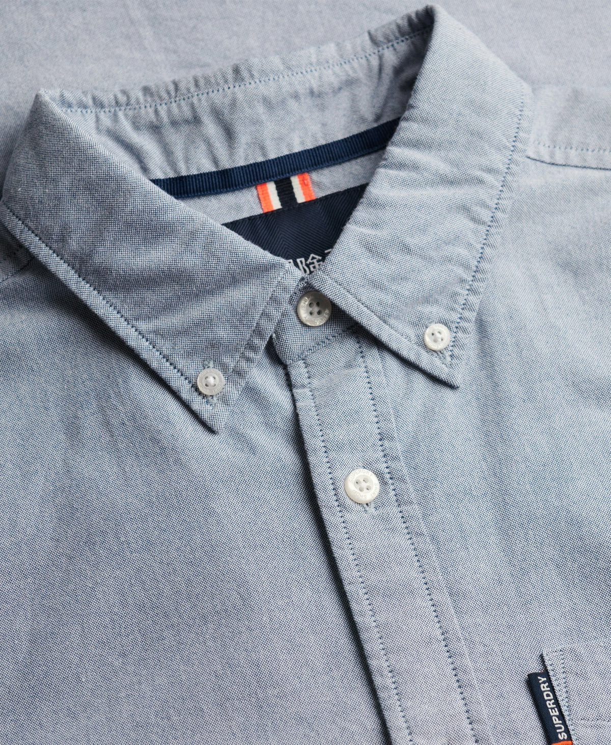 Essentials Oxford Shirt | Deep Blue Chambray