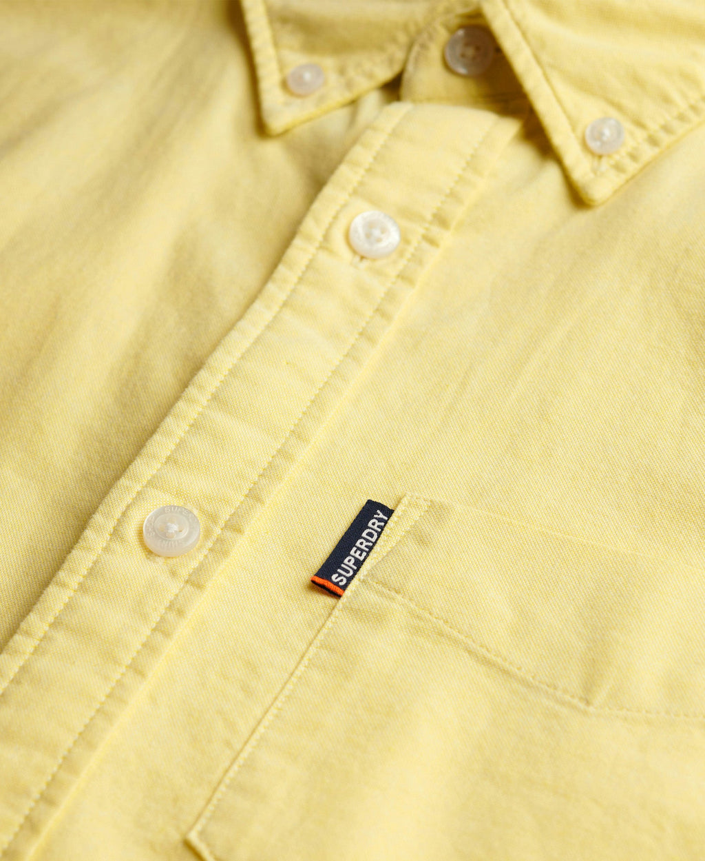 Essentials Oxford Shirt | Lemon Chambray