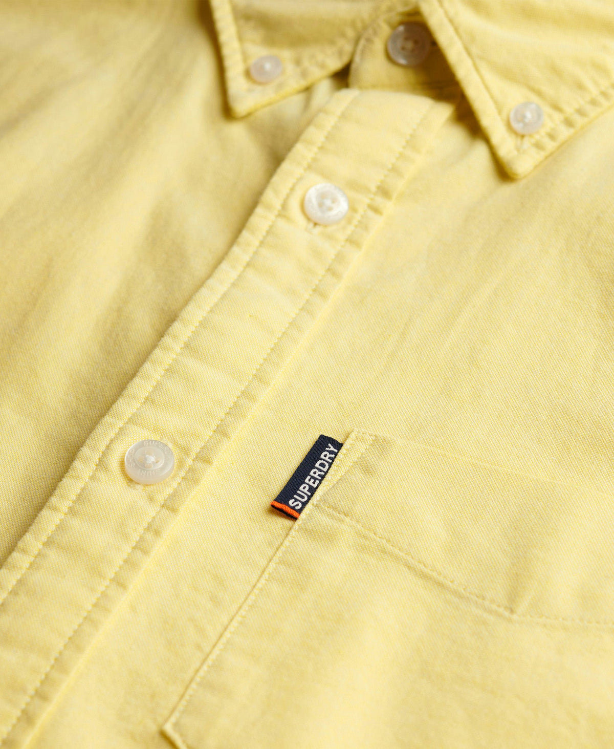 Essentials Oxford Shirt | Lemon Chambray