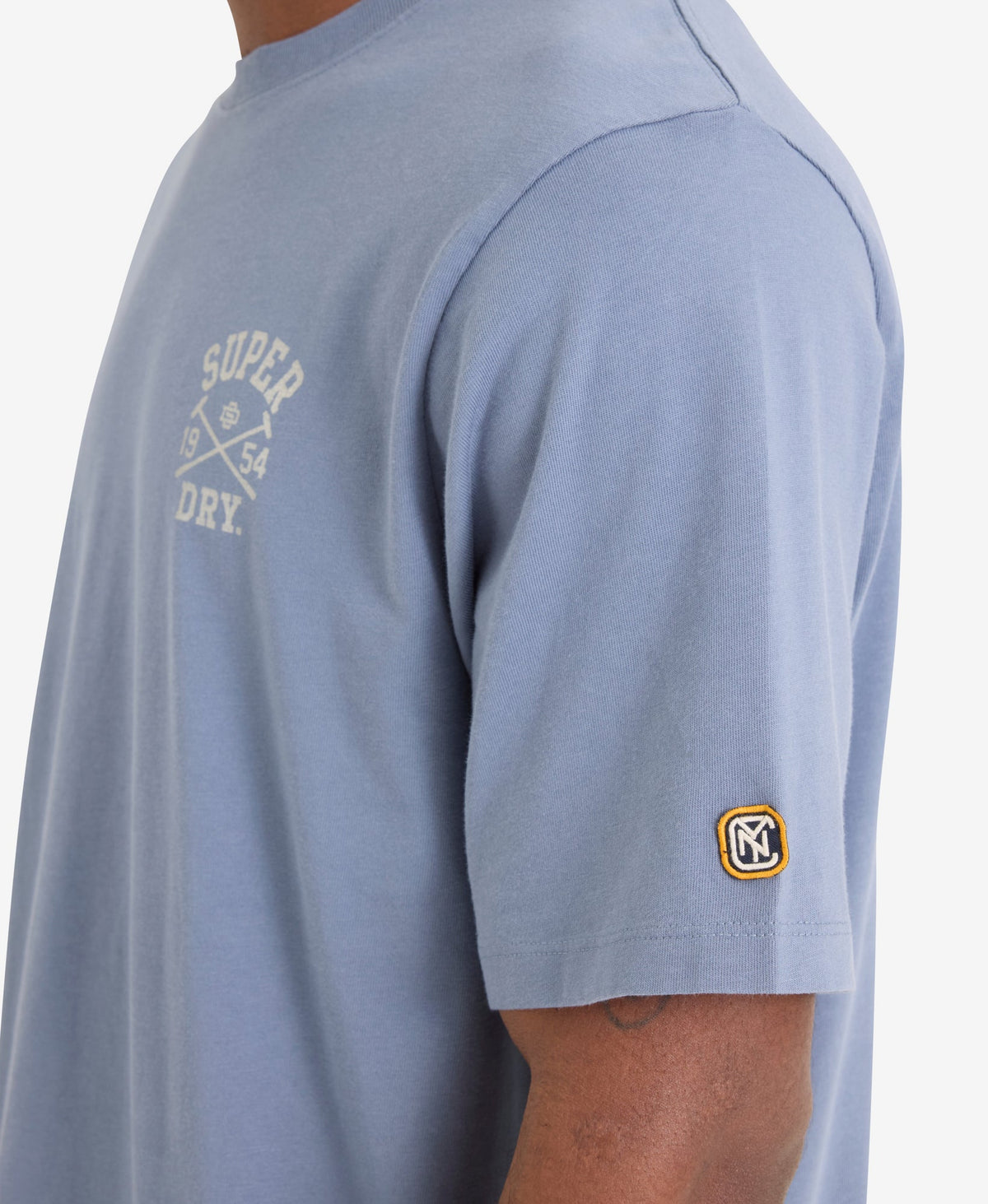 Athletic Club Tee | Flint Stone Blue Grey